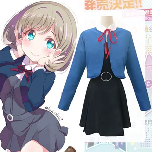Косплей-костюм Канон Сибуи и Тан Кэке школьная форма Love Live