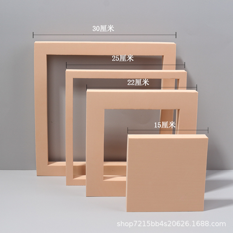 Cubo fotografía props ins Internet celebridad tridimensional joyería belleza Decoración Comida decoración Fondo paño