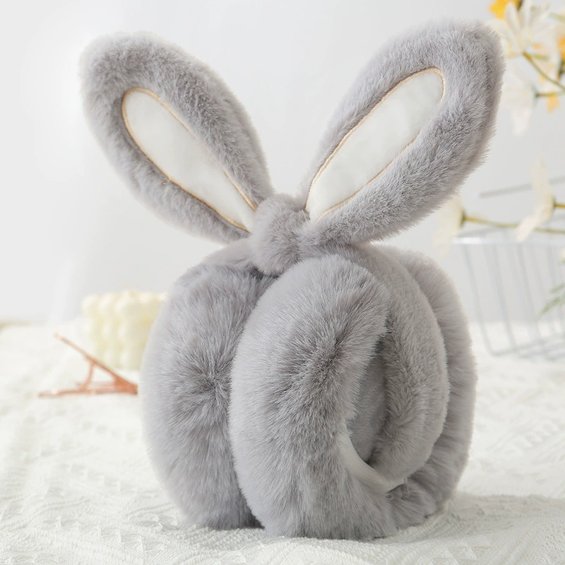Keep warm headphones, universal cute earmuffs with bow for elementary school students, ear protection, Korean style