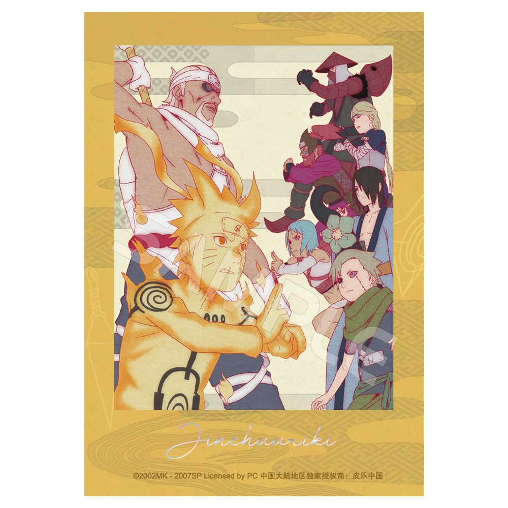 Портретная серия Stand-Up Art Card (Moriwan) Naruto, коллекционная серия 6.3×8.9 см