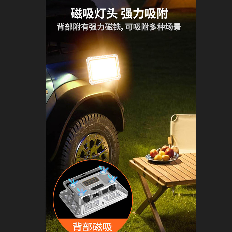国境を越えた新しい LED 作業灯 USB 充電作業磁気多機能検査ライト屋外多機能キャンプライト