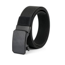 新款战术快速释放插扣尼龙腰带编织弹力松紧工装裤一件代发