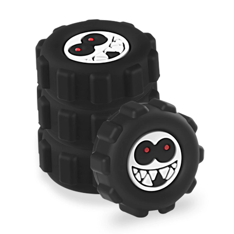 Handle, joystick, cartoon silicone non-slip protective wheel