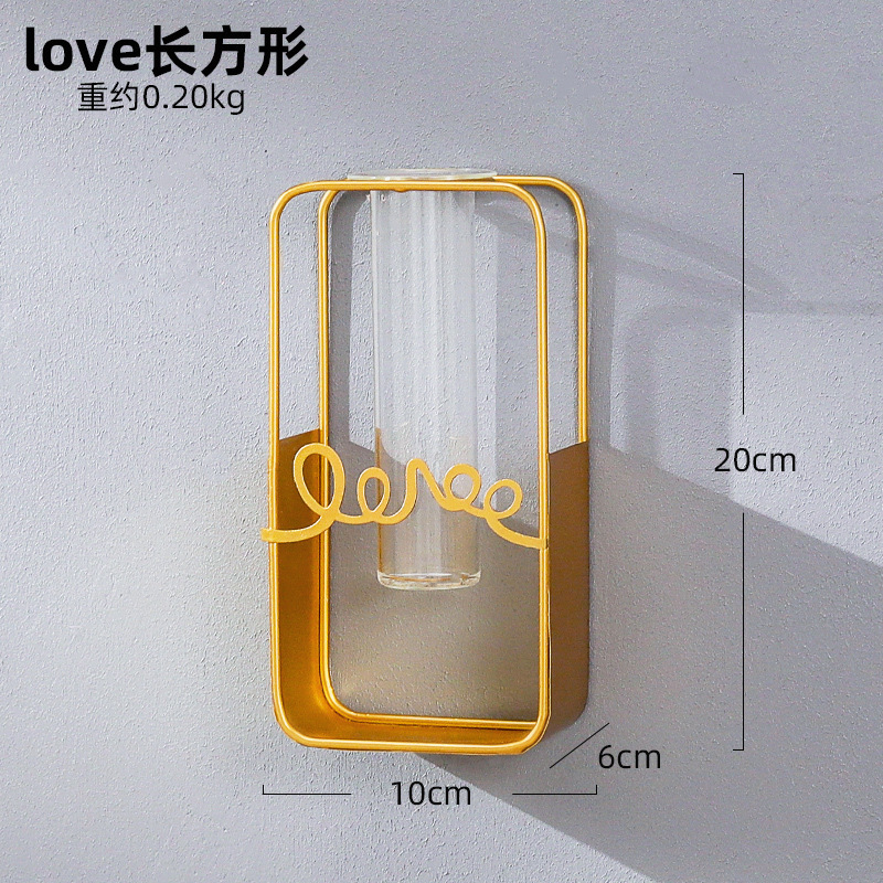 직사각형 수경 꽃병 장식품