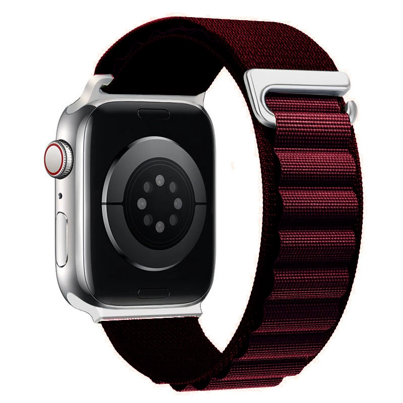 Apple, нейлоновый ремешок для часов, "Mountain cloud" чай, 49 мм