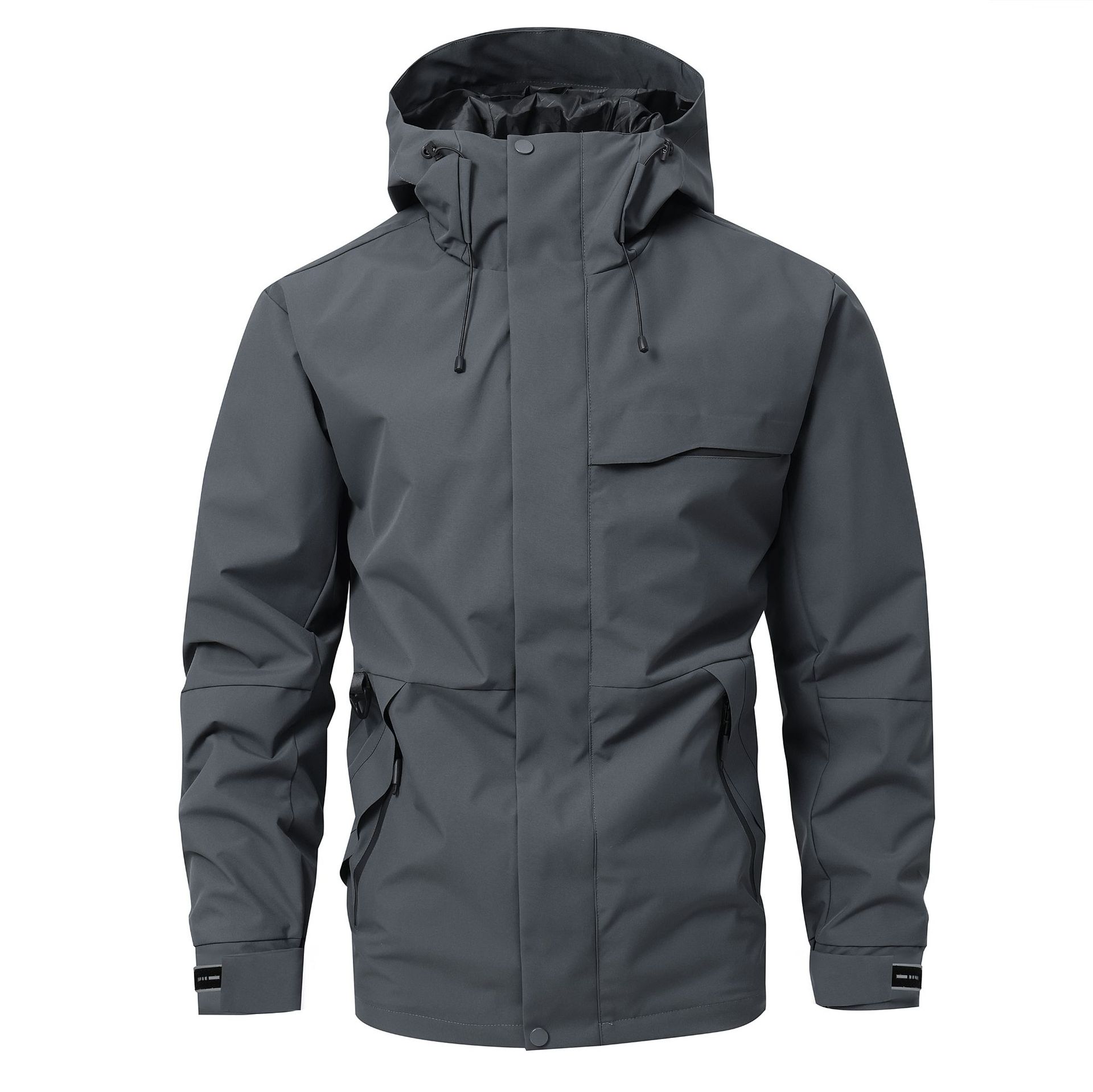 그레이 [가슴 지퍼 포켓] 초고품질