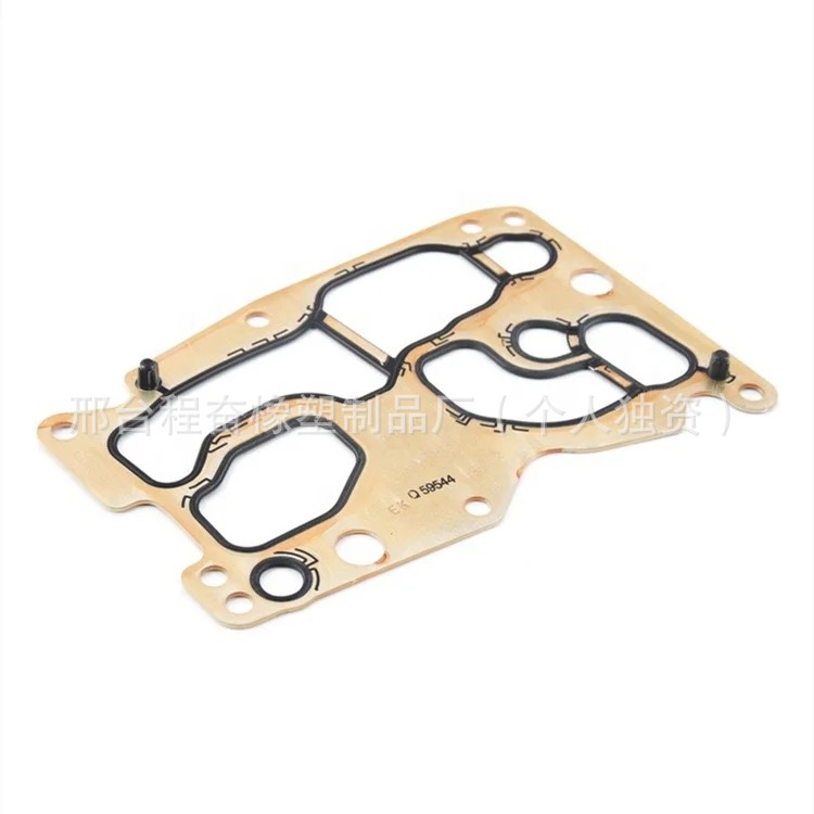 适用宝马X5F10 F25 N47 N57发动机机油冷却器垫密封件11428516396