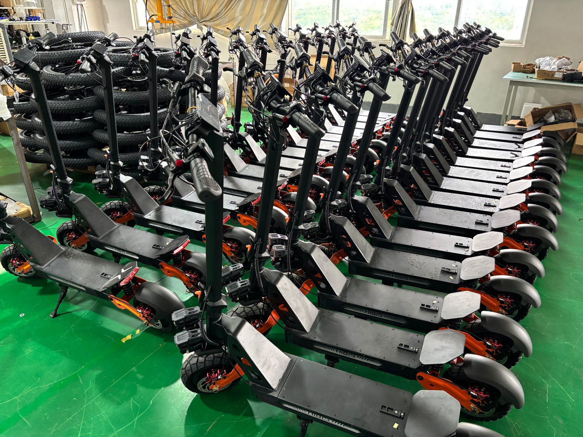10 inch electric scooter 500W portable folding scooter 36V 15ah long battery scooter