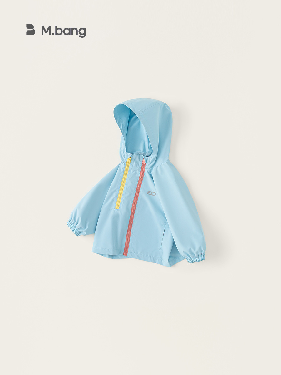 Yubao ropa infantil primavera nuevo dibujos animados doble cremallera chaqueta para niños cardigans chaqueta con capuz