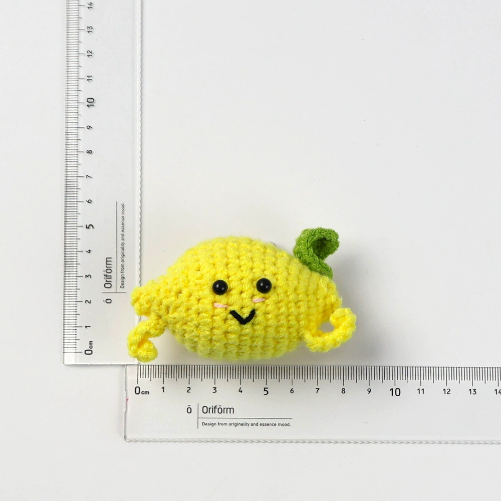 Яблоко, подвеска handmade, клубника, вязаная брелок, подсолнух, оптовая