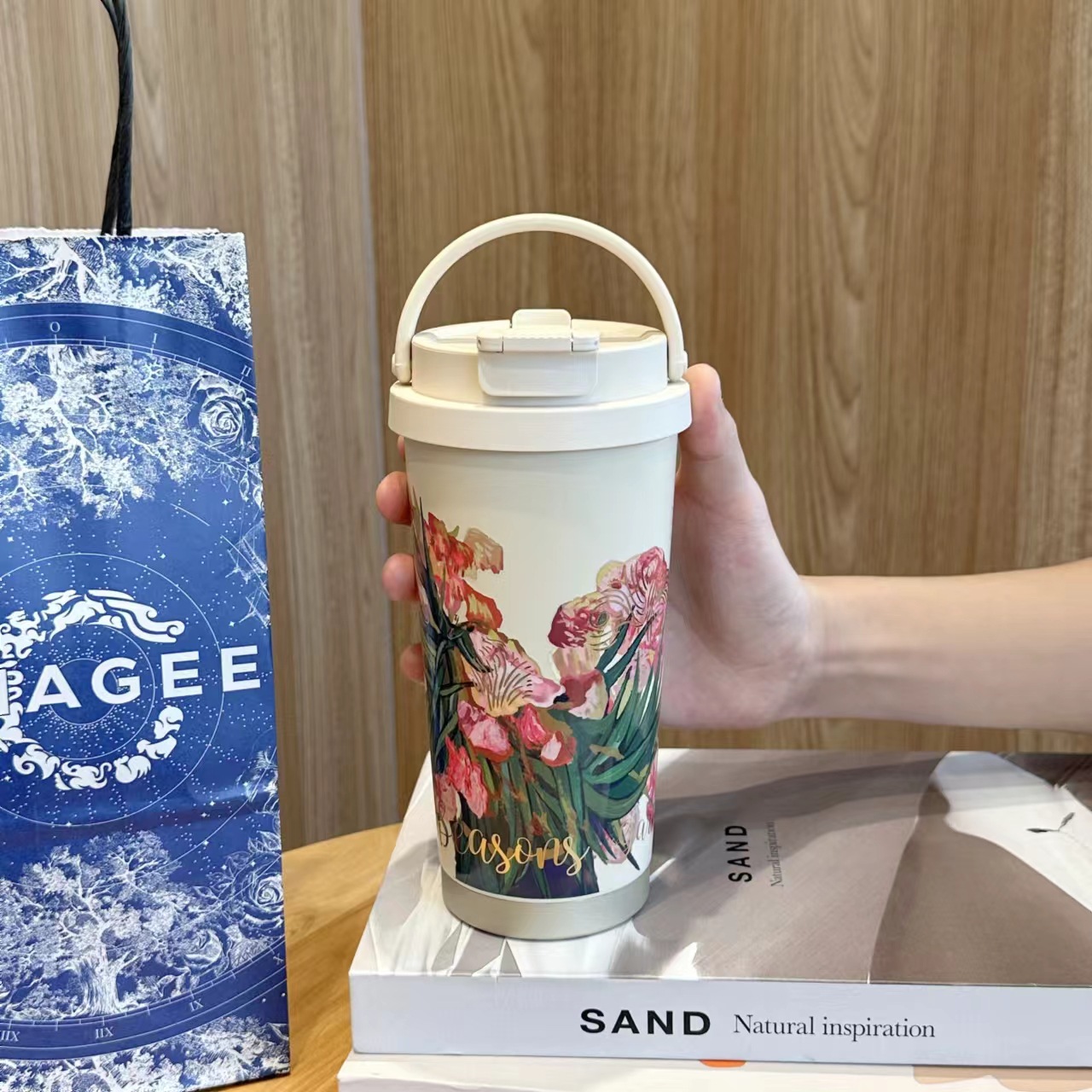 흰 대나무 복숭아