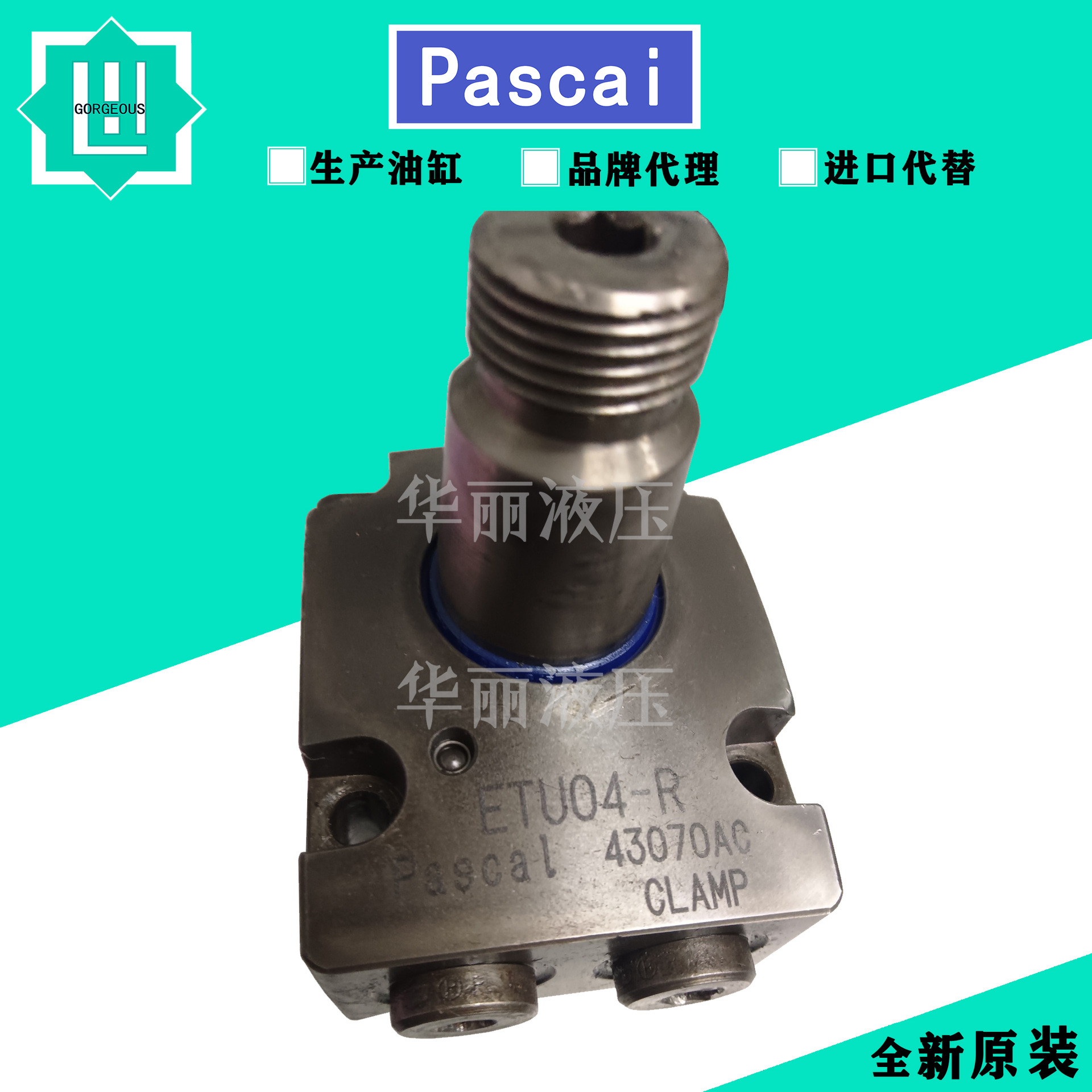 Pascal帕斯卡液压缸油缸转角缸液压支撑缸 杆杠缸ETU04-R ETU04-L