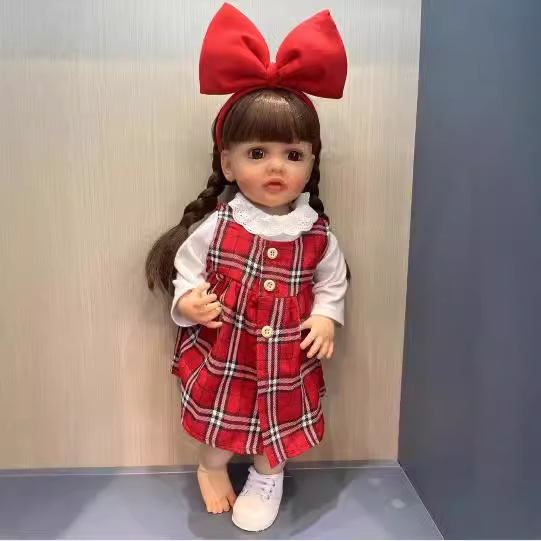 NPK 55cm pegamento completo simulación muñeca reborn Betty transfronteriza e-commerce suministro entrega de una sola pieza