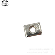 定制冲压非标准件 碳钢滑块螺母 方形螺基 紧固件 (HHC-0619)