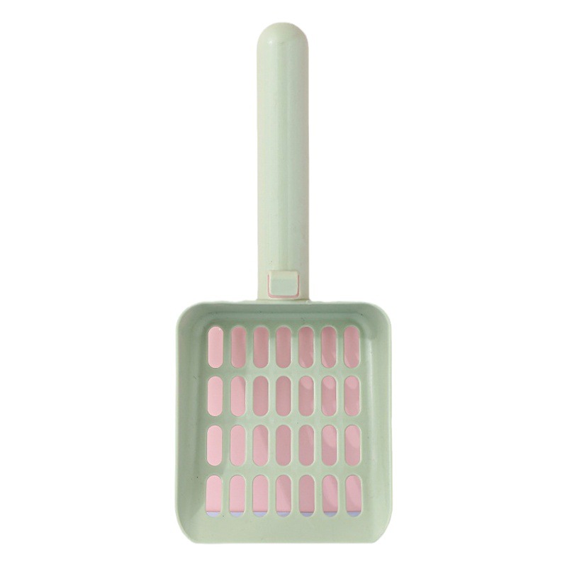 Gato pala de arena extra grande gato suministros de color a juego de plástico gran pala engrosada gato grande mierda pala suministros para mascotas al por mayor