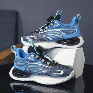 [Rate Exceeds 98% Same] Boys Shoes Spring and Autumn Mesh Breathable Children's sneaker Middle-aged Boys