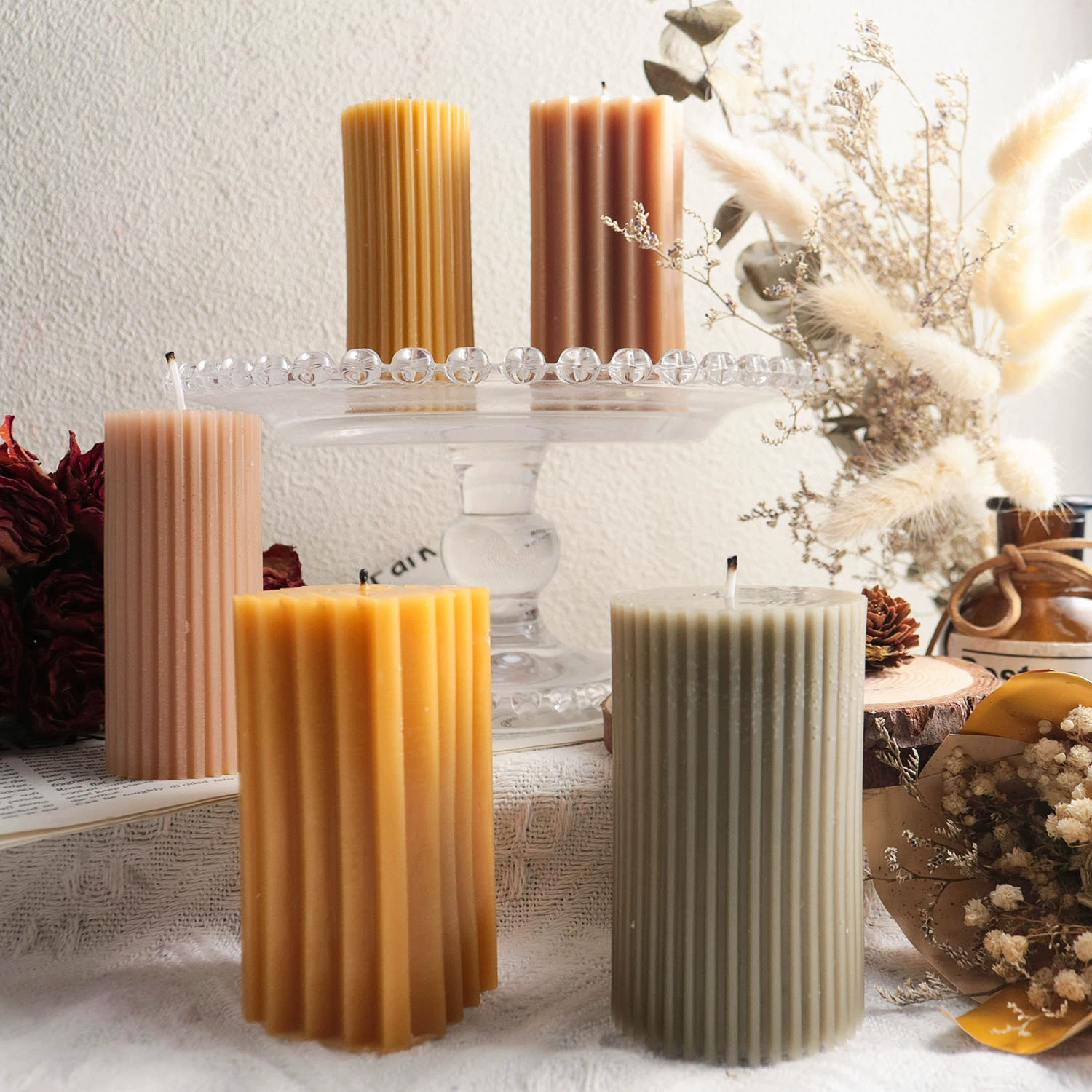 Candle, atmospheric silicone mold, handmade, (Cross-border trading)
