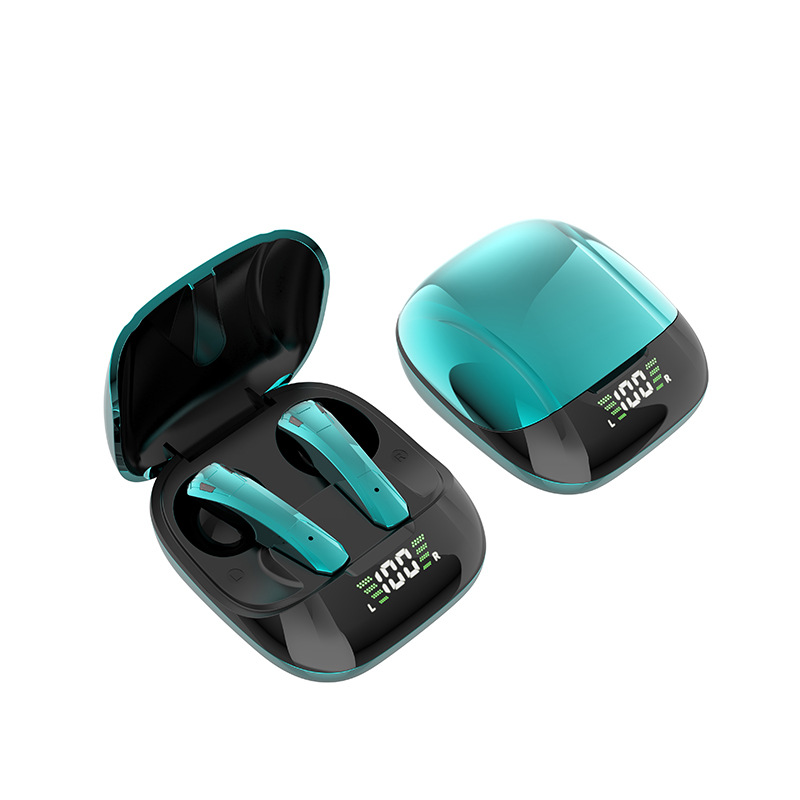 TWS Fone 5.0 Auricolari stereo compatibili con Bluetooth, per giochi sportivi, impermeabili, cuffie wireless con microfono per telefoni_voghion.com