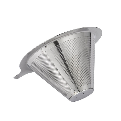 300 mesh stainless steel coffee filter, double-layer filter core, easy to clean, wholesale and dropshipping in large quantities