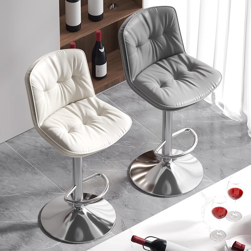 Sillón de bar taburete alto de elevación simple taburete de bar doméstico caja registradora silla respaldo KTV tienda de conveniencia bar silla taburete image 2