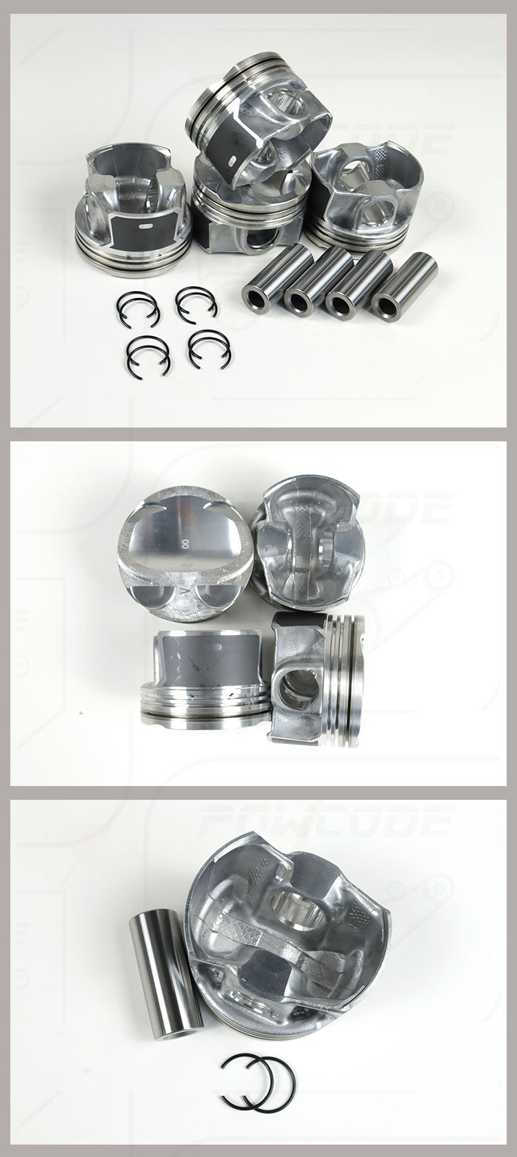 120A11396R Is Suitable for Mercedes-Benz, Dacia, Nissan, Renault H5F 1.2t Engine Piston Std