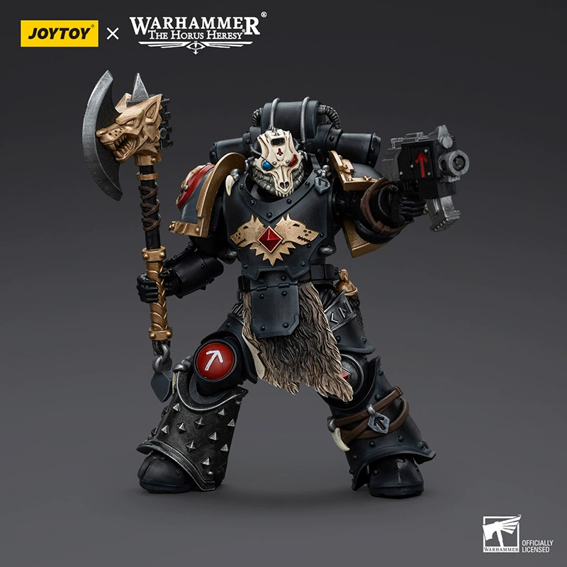 Фигурки (Joytoy) Hamarus хаосные волки 1:18, подвижные суставы, набор коллекционных фигур