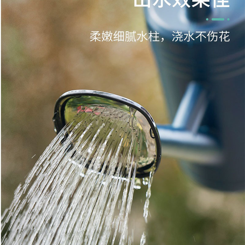 Suministro directo de fábrica regadera grande boca larga jardinería jardín gran capacidad regadera de plástico al por mayor