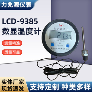 Lcd-9385 Digital Display Thermometer Digital with Probe Aquaculture Greenhouse Cold Storage Industrial High-Precision Thermometer