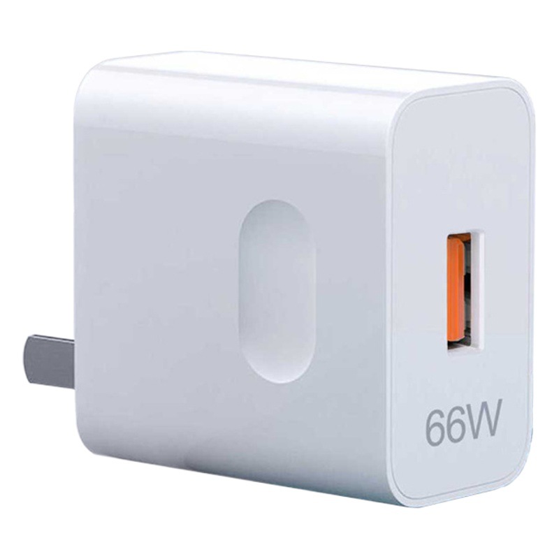 El puerto USB del cabezal de carga de carga súper rápida de 66W es adecuado para Xiaomi, Huawei, China y EE. UU. Cargador original para teléfonos móviles