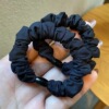 Spring Korean high elastic wild black hair ring personality large intestine rings tie hair ponytail hair rope girl rubber band