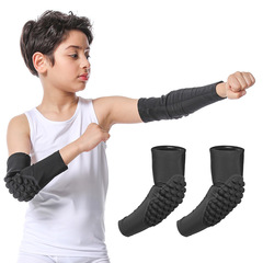 Cross-border basketball roller skate protective set sports knee and elbow pads for children honeycomb impact-resistant protective gear lightweight anti-slip equipment