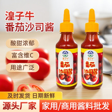番茄沙司200g家用商用挤挤瓶尖嘴瓶酸甜薯条意面披萨汉堡调味酱