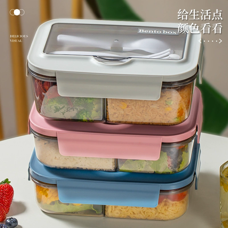 Children's lunch box, plastic mini box, extra-long thermos