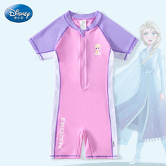 Children's swimsuit for girls, middle child one-piece swimsuit for babies, girls princess sun protection swimming set, cross-border wholesale