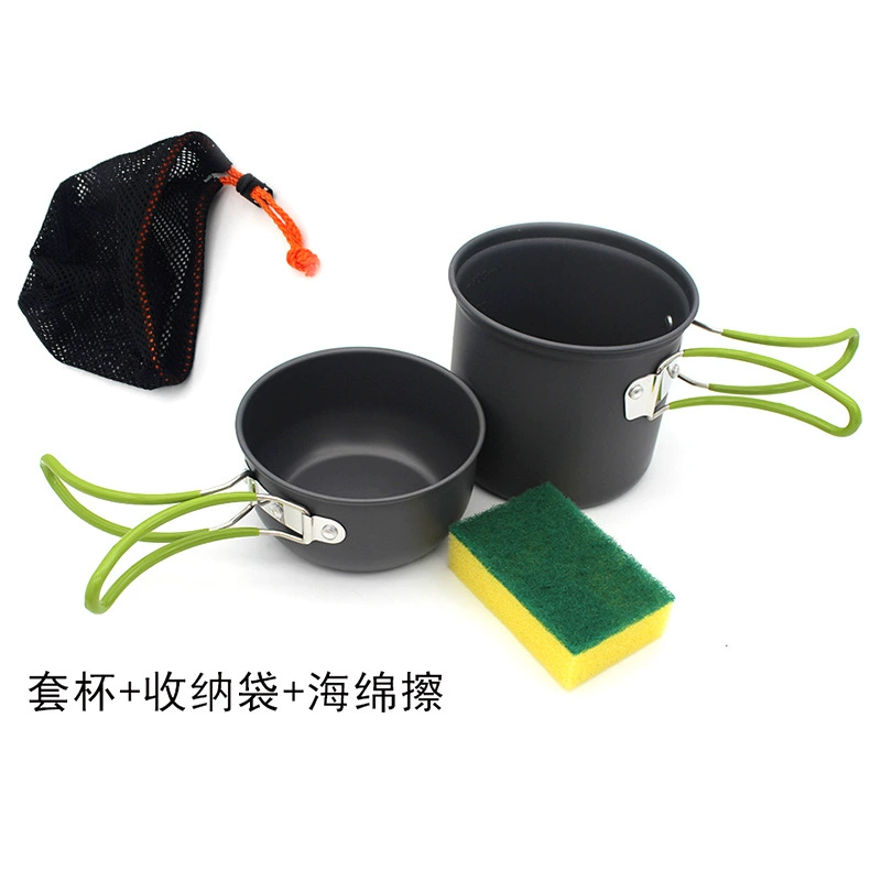 Outdoor Pot Travel Single Instant Noodle Carton Casual Set Hot Single Pot Mountaineering Pot Pot DS-101