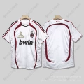 06/07ac away short-sleeved unprinted number