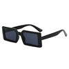 Square trend sunglasses, retro glasses solar-powered, 2021 collection, European style
