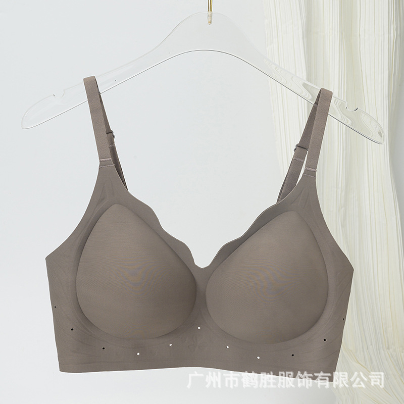 Venta directa de fábrica comercio electrónico transfronterizo Sudeste de Asia Vietnam Tailandia damas sin costuras sujetador de recogida lateral cómodo