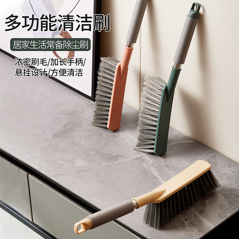 ベッドブラシ卸売り床掃除ブラシ家庭用ベッドブラシステンレス長柄家庭用清潔学生寮床掃除ソフトブラシ|undefined