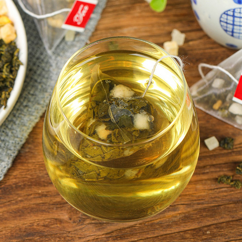 Peach Oolong Tea 175g/bag 50 small triangle bags for mass sale Peach Oolong Fruit Tea Manufacturer Wholesale