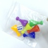 Plastic product packaging game Plastic chess pieces Dice Platform Transparent Bag Self -sealed Bag Transparent Box