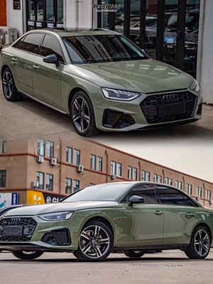 to Liquid Metal Crystal Series, Auto Color Change Film - crystal-khaki-green-dark-152m17m