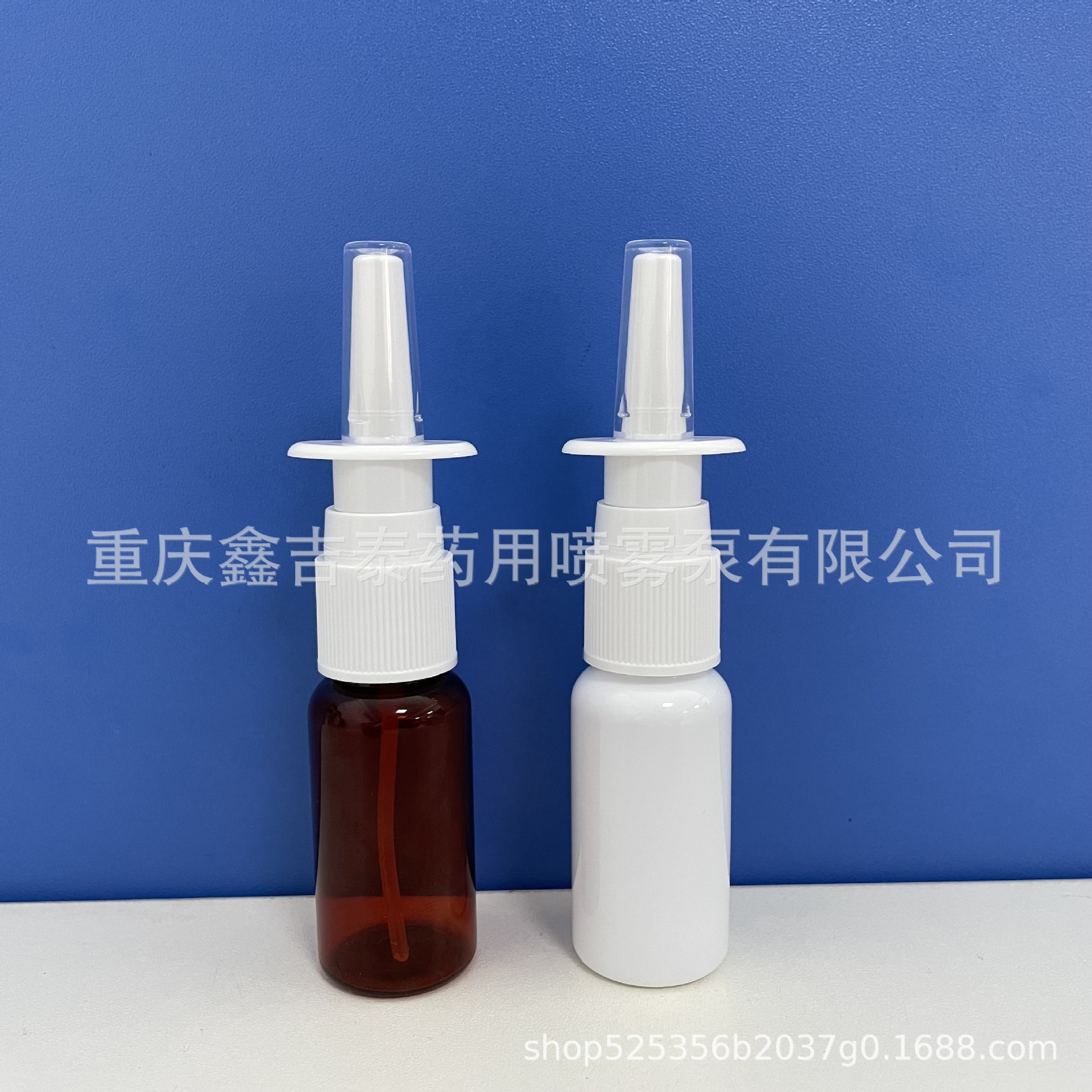 工厂批发聚酯pet15ml喷雾瓶鼻喷瓶药用喷瓶PET外用液体制剂分装