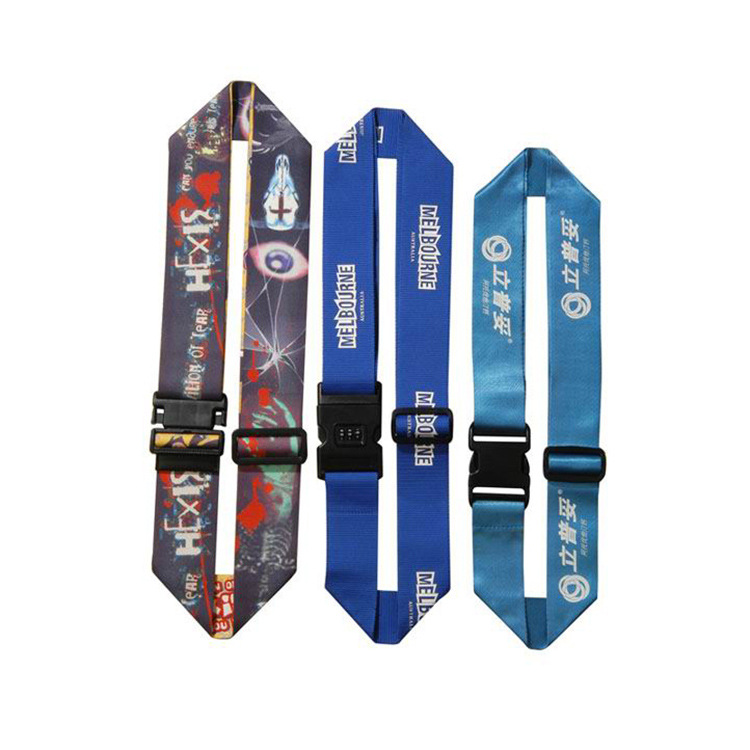 高密度热转密码锁箱包捆绑带一字十字箱包行李带 密码锁箱包带