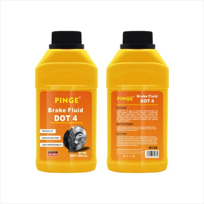 Automotive Brake Fluid Dot3Dot4 Brake fluid - english-250ml-dot4-24-bottlesbox
