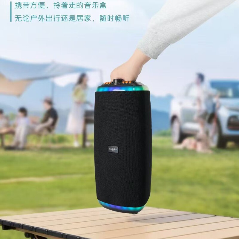 Directly from the Manufacturer: Dual 4inch Gts-2212 Wireless Microphones Outdoor Bluetooth Speakers
