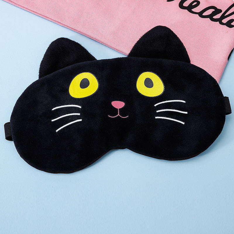 2023 New Cute Cartoon Sleeping Eye Mask Men's And Women's Hot And Cold Double Compress Shading Eye Mask Child Sleeping Eye Shield display picture 2