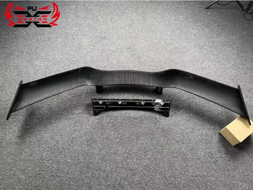 Suitable for Chevrolet Corvette C8 Z51 Stingray Upgrade to Z06 Carbon Fiber Rear Wing Dry Carbon Spoiler
