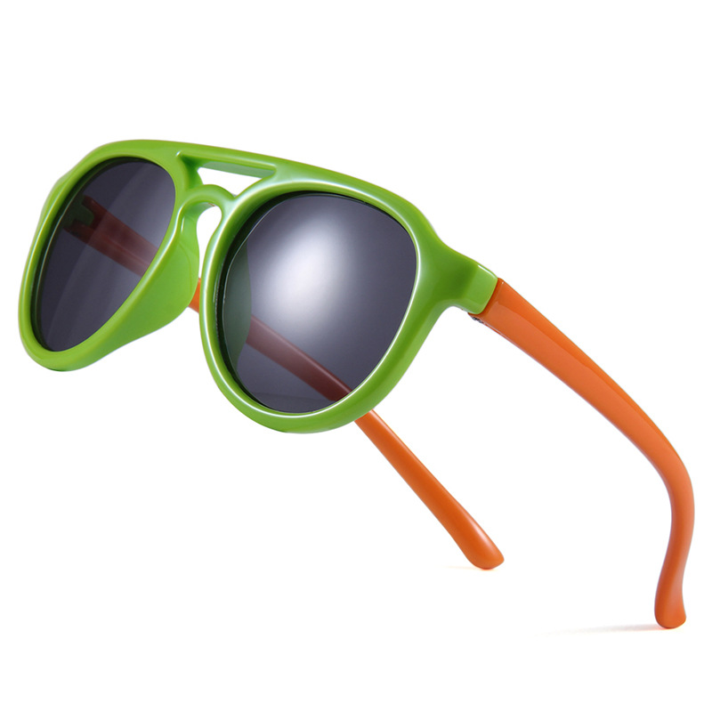 Silicone children's classic fashionable sunglasses