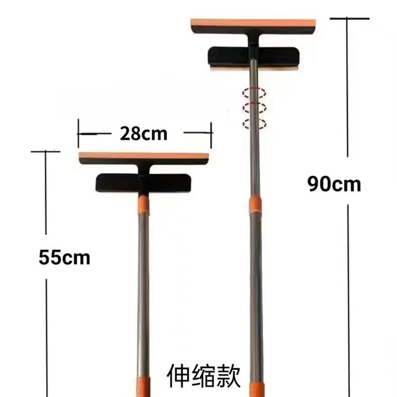 3 - en - 1 multifuncional limpiador de ventanas magia limpiador de vidrio 2024 nuevo limpiador de ventanas de pantalla doméstica limpieza raspador alargado barra telescópica